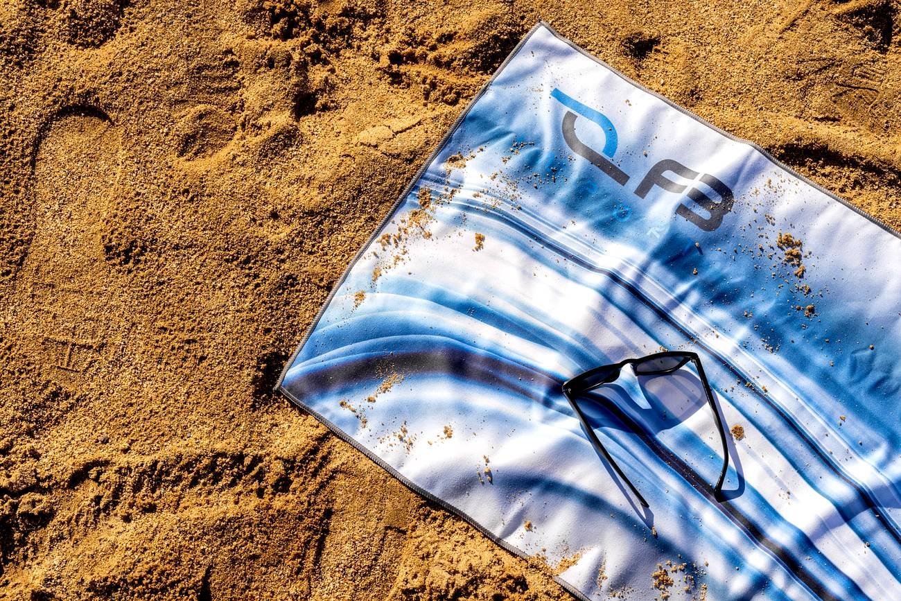 Ręcznik plażowy z mikrofibry FB Import, full print