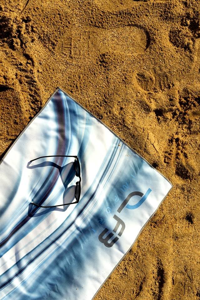 Ręcznik plażowy z mikrofibry FB Import, full print