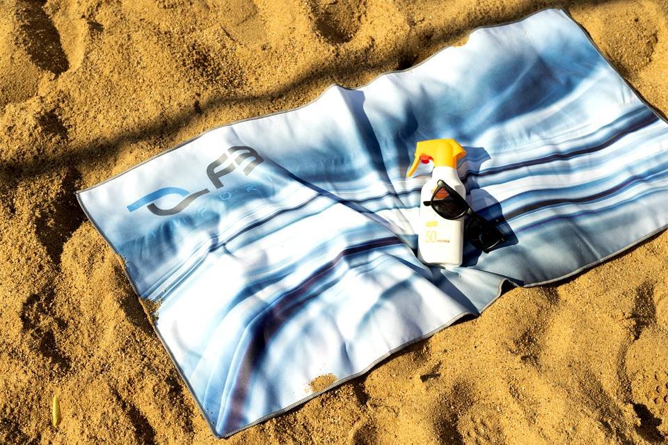 Ręcznik plażowy z mikrofibry FB Import, full print