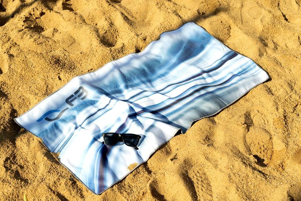 Ręcznik plażowy z mikrofibry FB Import, full print