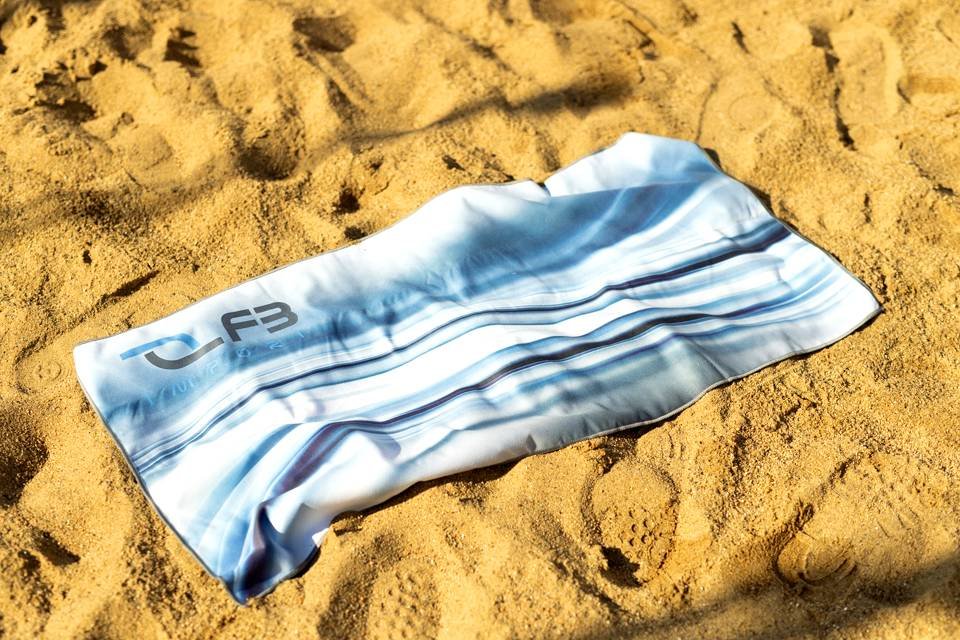 Ręcznik plażowy z mikrofibry FB Import, full print
