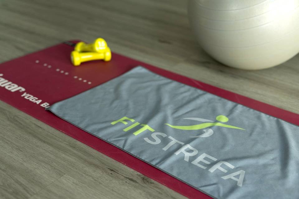 FitStrefa: ręcznik z mikrofibry w klubie fitness